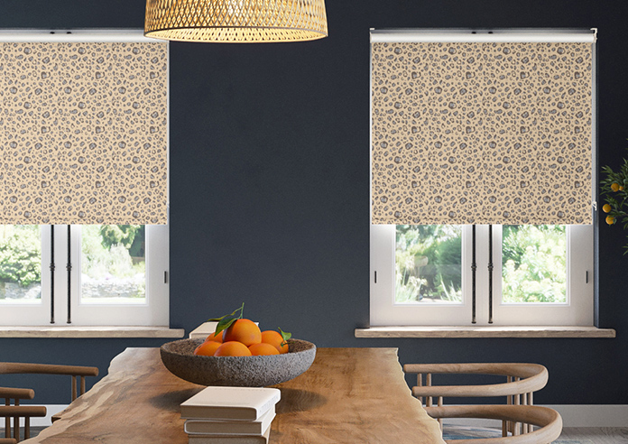Leopard Luxe, Pale Yellow - Twist&Fit Roller Blind - Image 3
